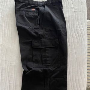 4 black cargo pants